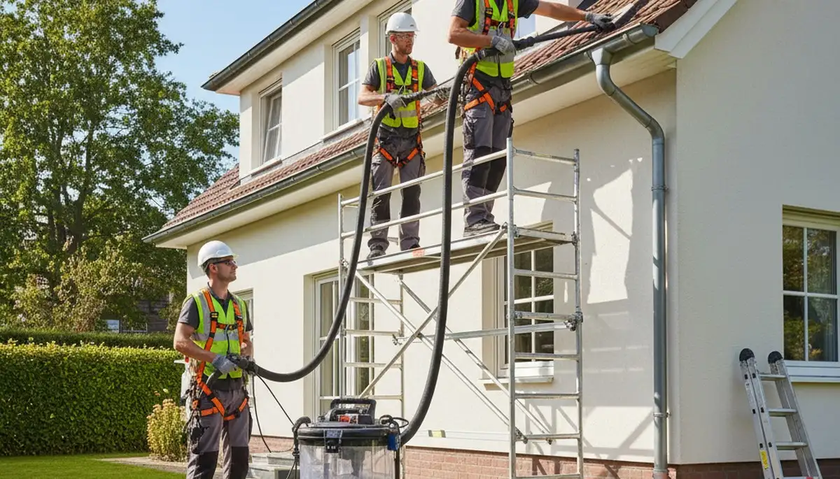 Knoxville, TN gutter cleaning service for home exterior protection by FX Remodeling & Exteriors