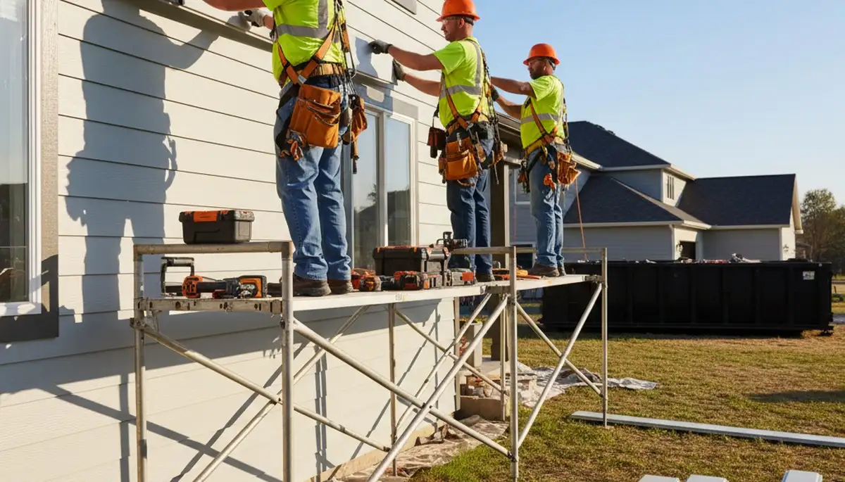 Knoxville, TN vinyl siding installation by FX Remodeling & Exteriors for durable home exterior protection