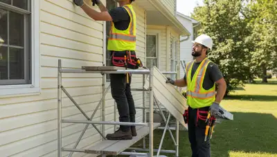 Vinyl siding repair in Knoxville, TN for cracks, warping, and storm damage by FX Remodeling & Exteriors