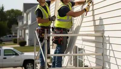 Vinyl siding repair in Knoxville, TN by FX Remodeling & Exteriors for cracked and storm-damaged siding